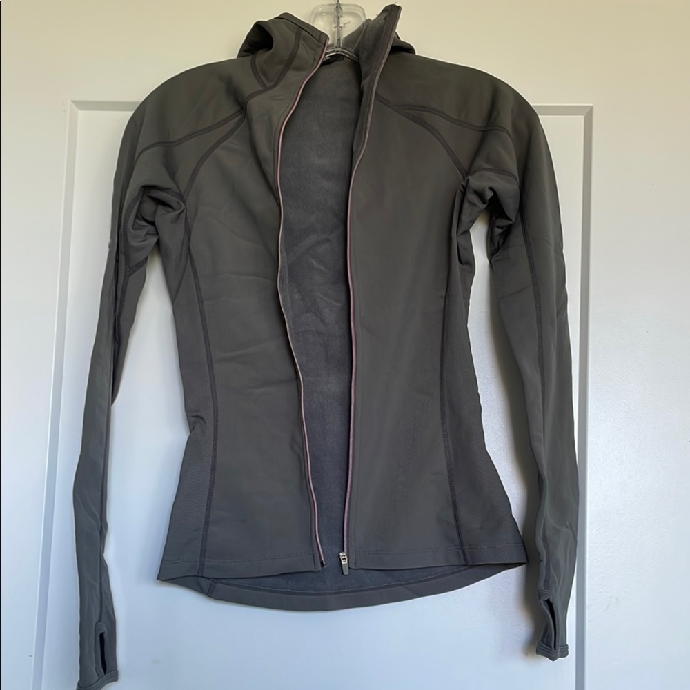 Women's MEC grey zip-Up